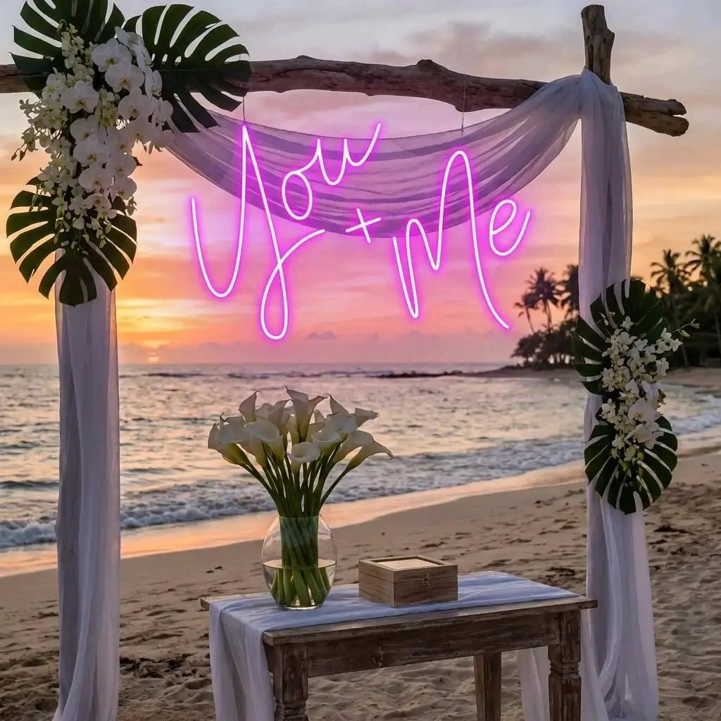 You And Me Led Neon Sign Light