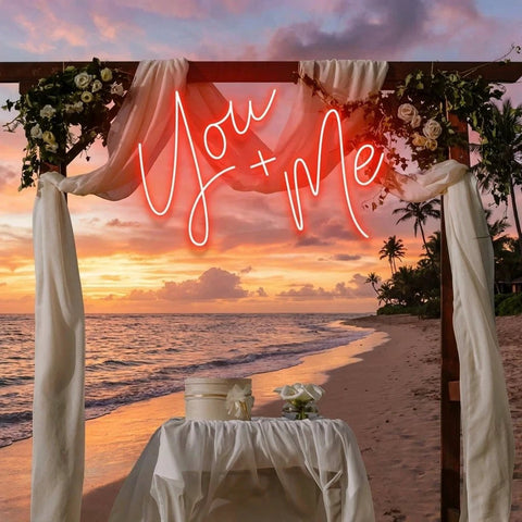 You And Me Led Neon Sign Light
