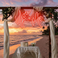 You And Me Led Neon Sign Light