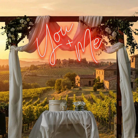 You And Me Led Neon Sign Light
