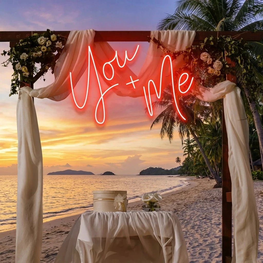 You And Me Led Neon Sign Light