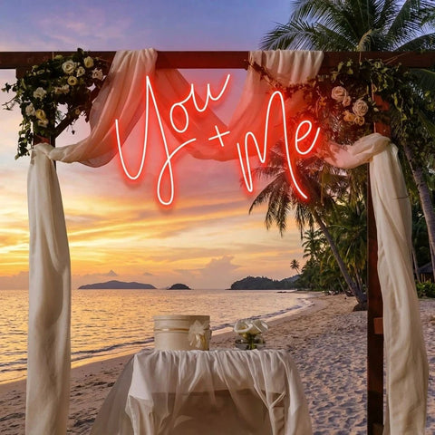 You And Me Led Neon Sign Light