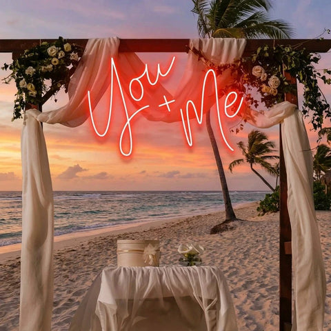 You And Me Led Neon Sign Light