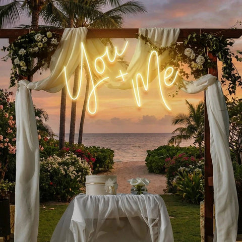 You And Me Led Neon Sign Light