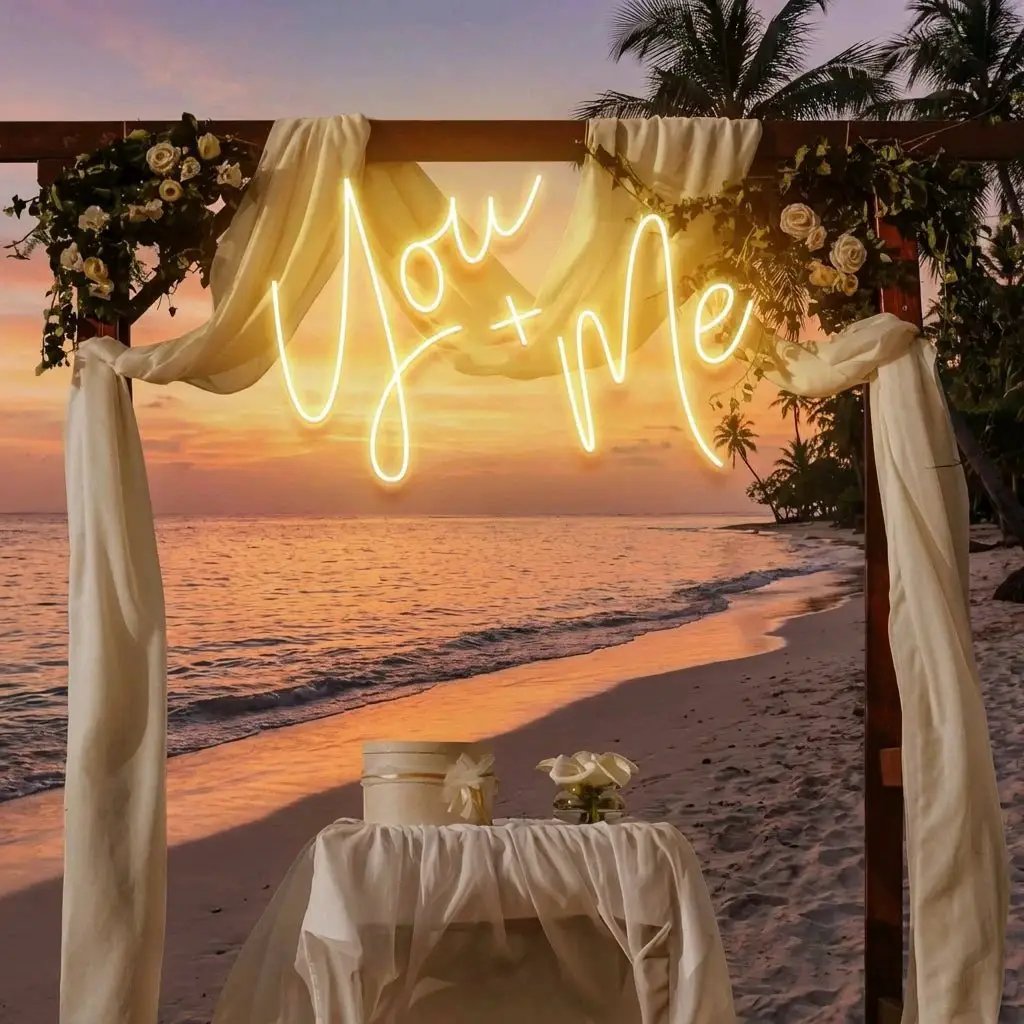 You And Me Led Neon Sign Light