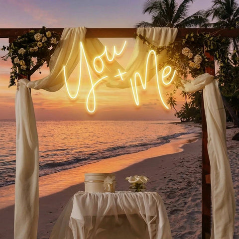 You And Me Led Neon Sign Light
