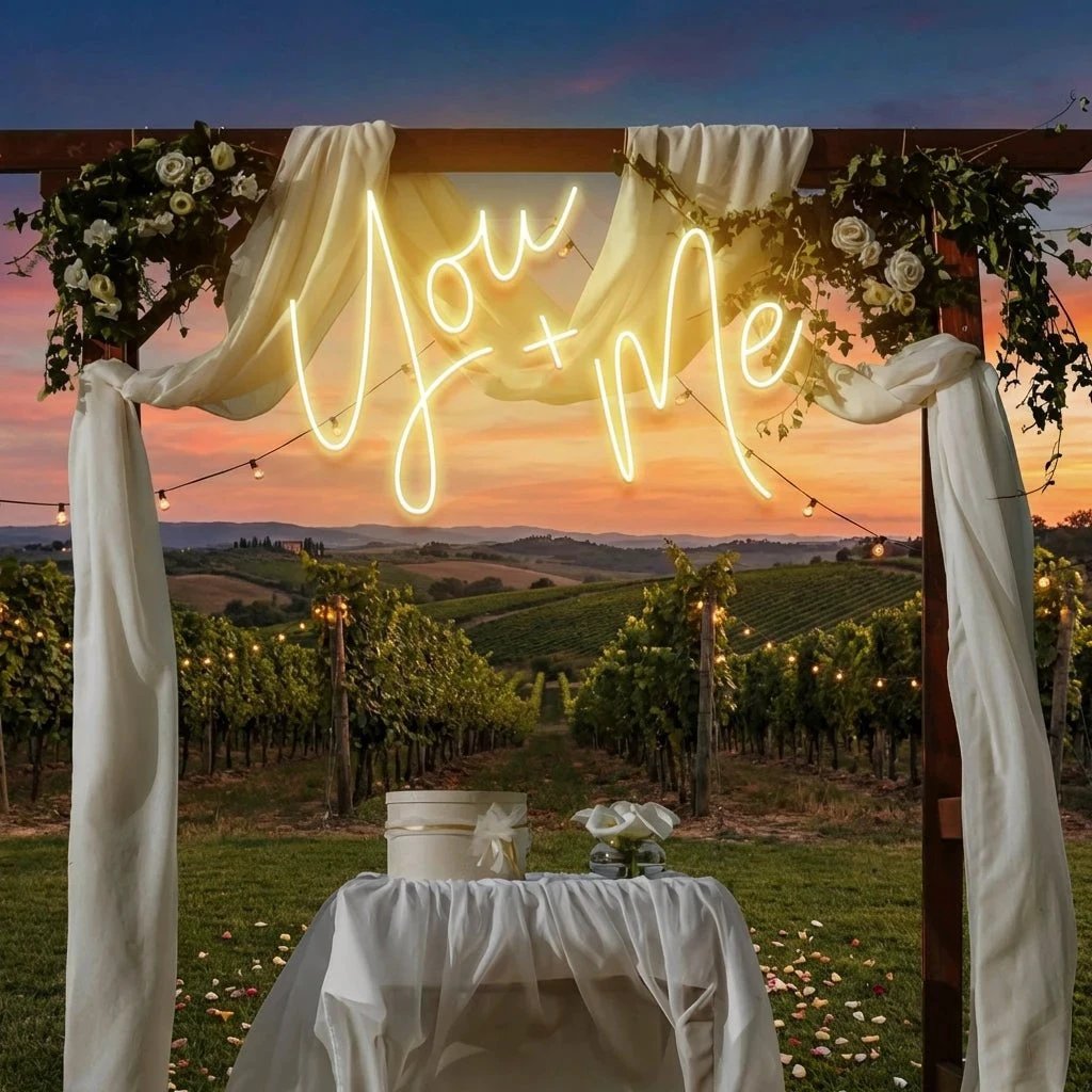 You And Me Led Neon Sign Light