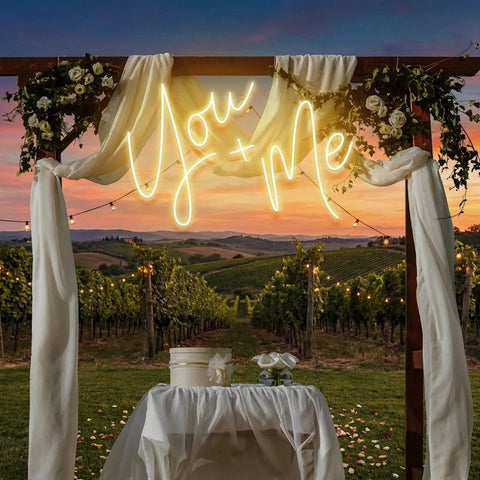 You And Me Led Neon Sign Light