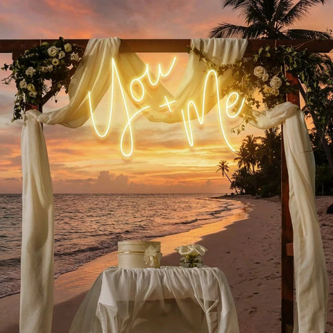 You And Me Led Neon Sign Light