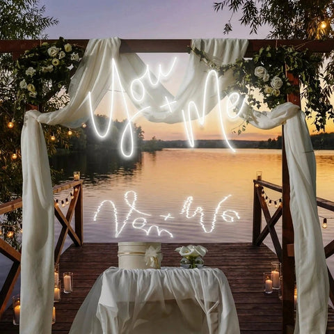 You And Me Led Neon Sign Light