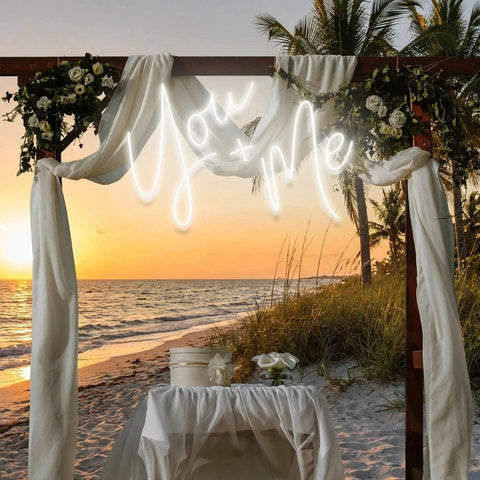You And Me Led Neon Sign Light