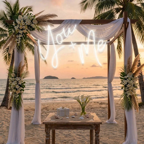 You And Me Led Neon Sign Light