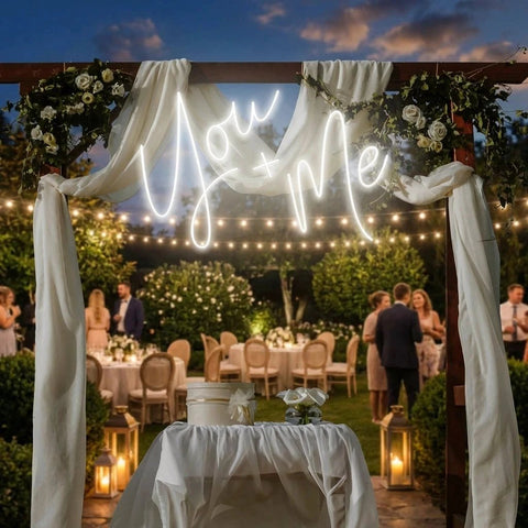 You And Me Led Neon Sign Light