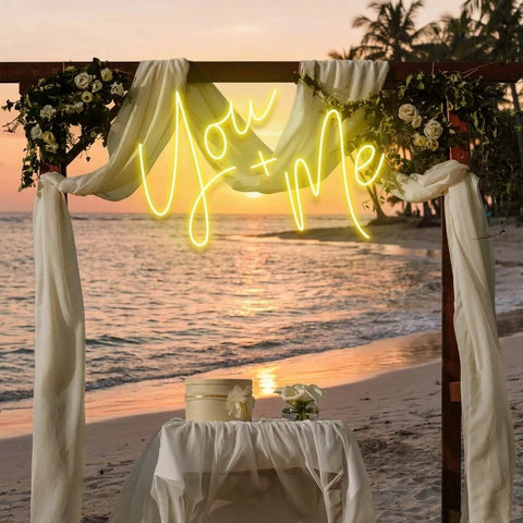 You And Me Led Neon Sign Light