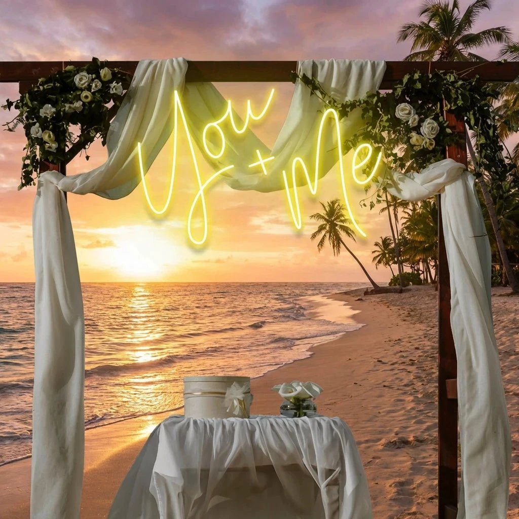 You And Me Led Neon Sign Light