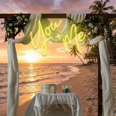 You And Me Led Neon Sign Light