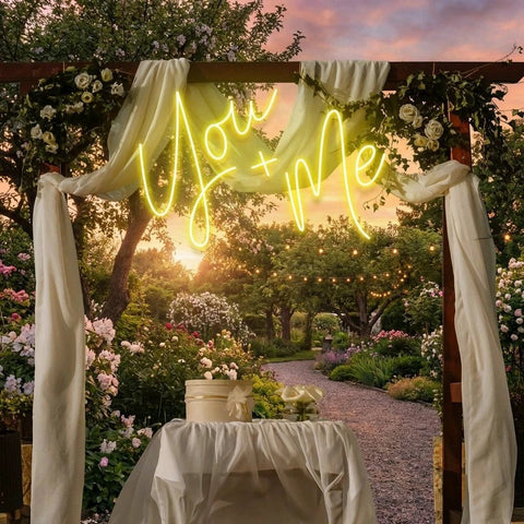 You And Me Led Neon Sign Light