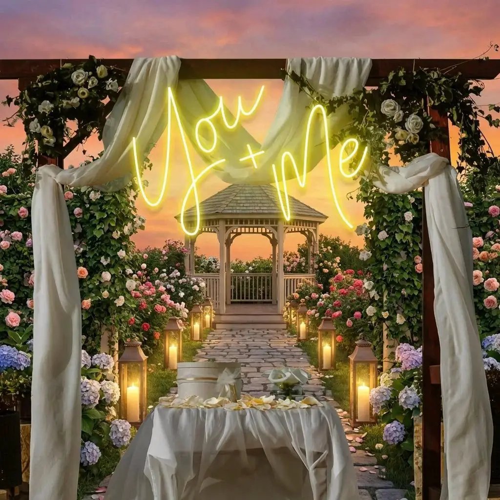 You And Me Led Neon Sign Light