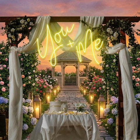 You And Me Led Neon Sign Light