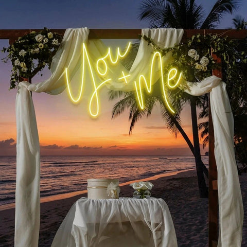You And Me Led Neon Sign Light