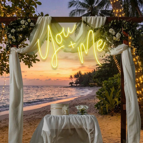 You And Me Led Neon Sign Light