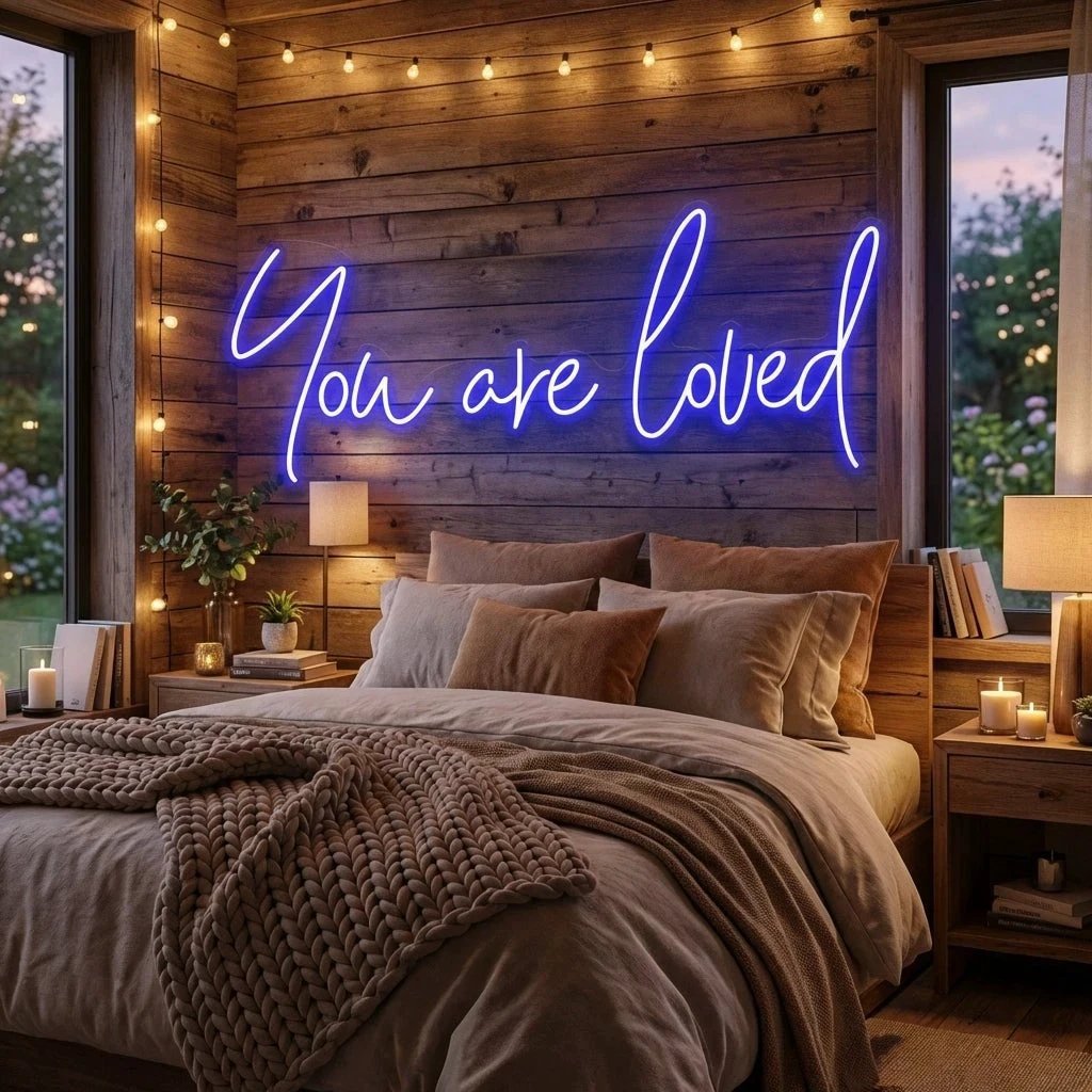 You Are Loved Led Neon Sign Light