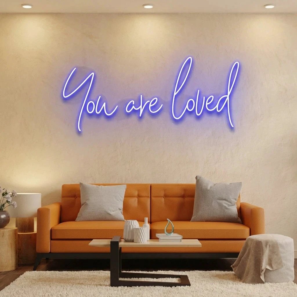 You Are Loved Led Neon Sign Light