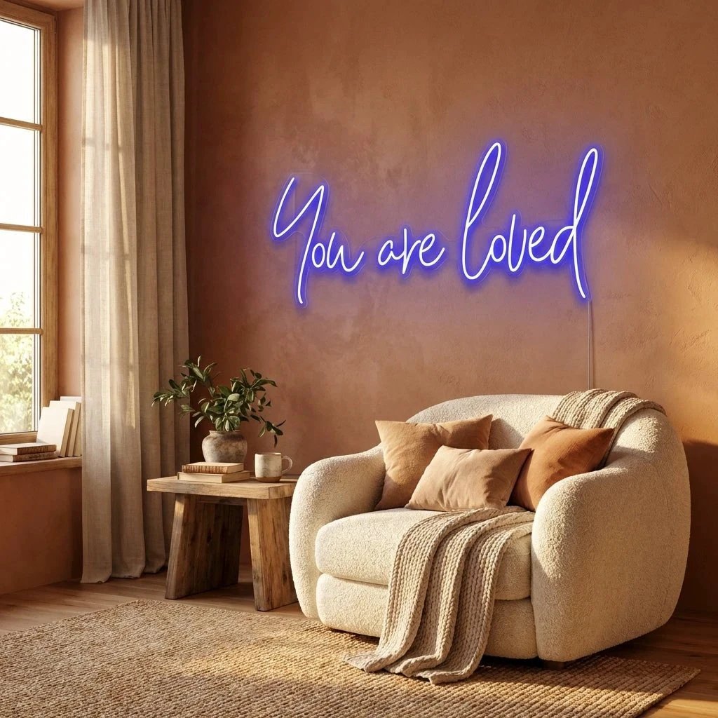 You Are Loved Led Neon Sign Light