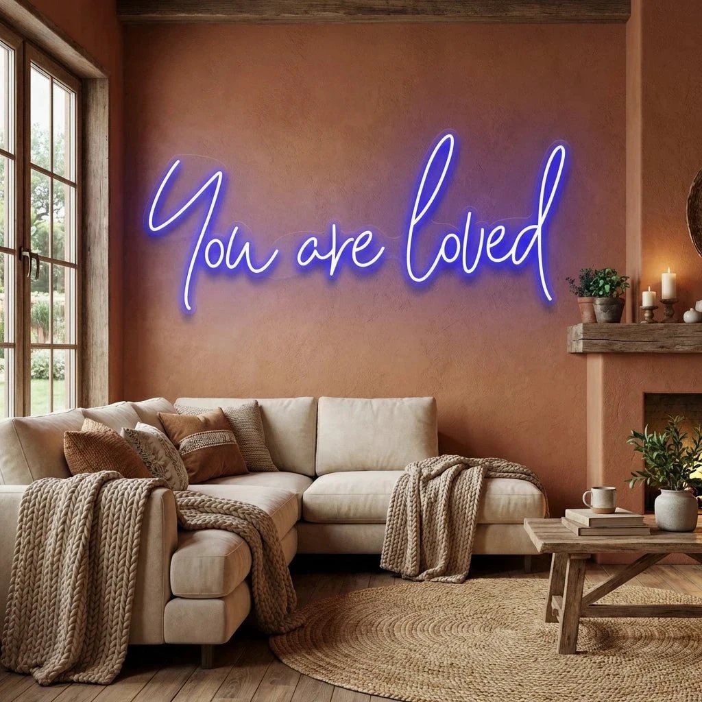You Are Loved Led Neon Sign Light