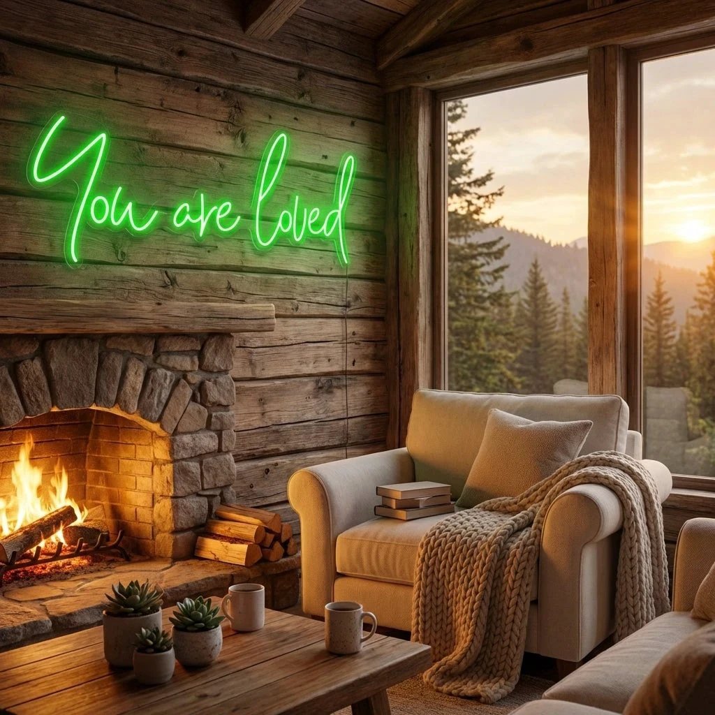 You Are Loved Led Neon Sign Light