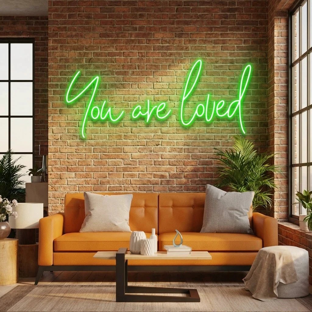 You Are Loved Led Neon Sign Light