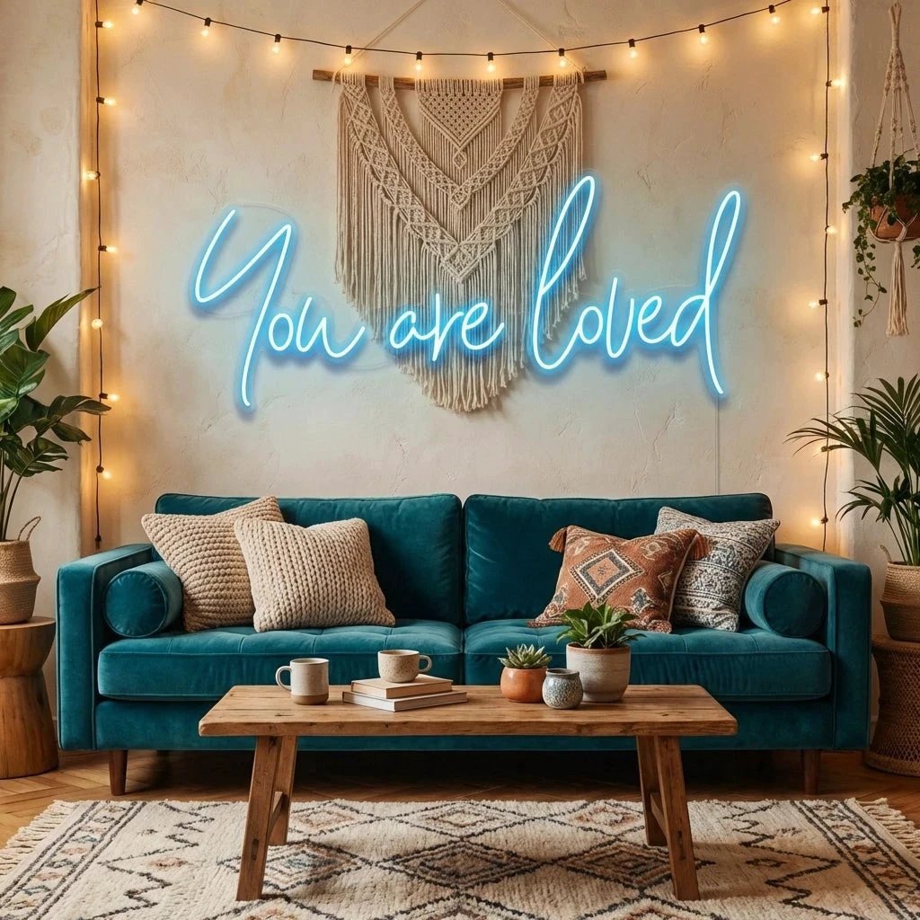 You Are Loved Led Neon Sign Light
