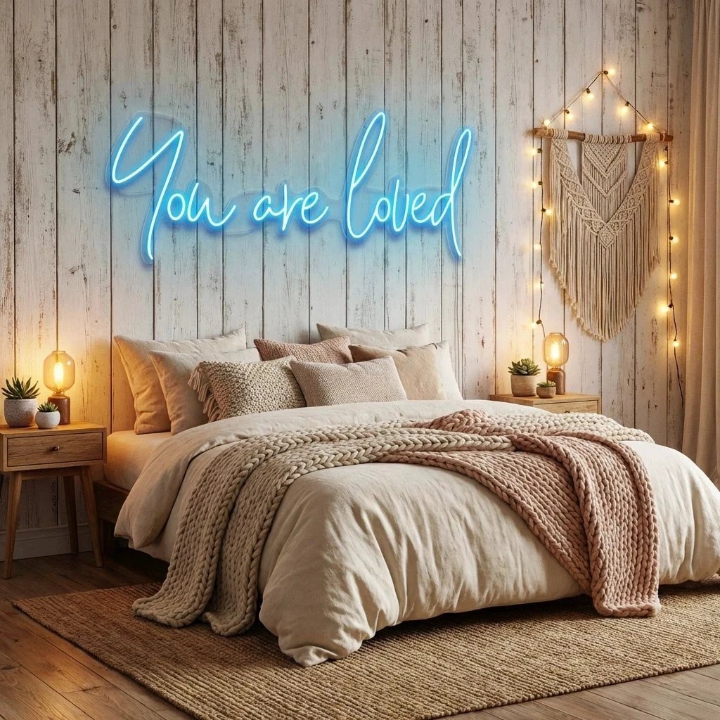 You Are Loved Led Neon Sign Light