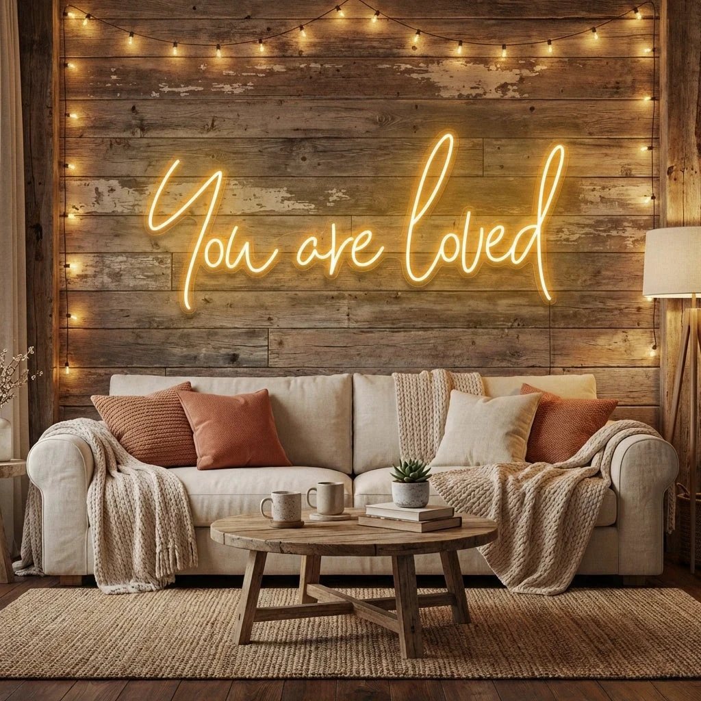 You Are Loved Led Neon Sign Light