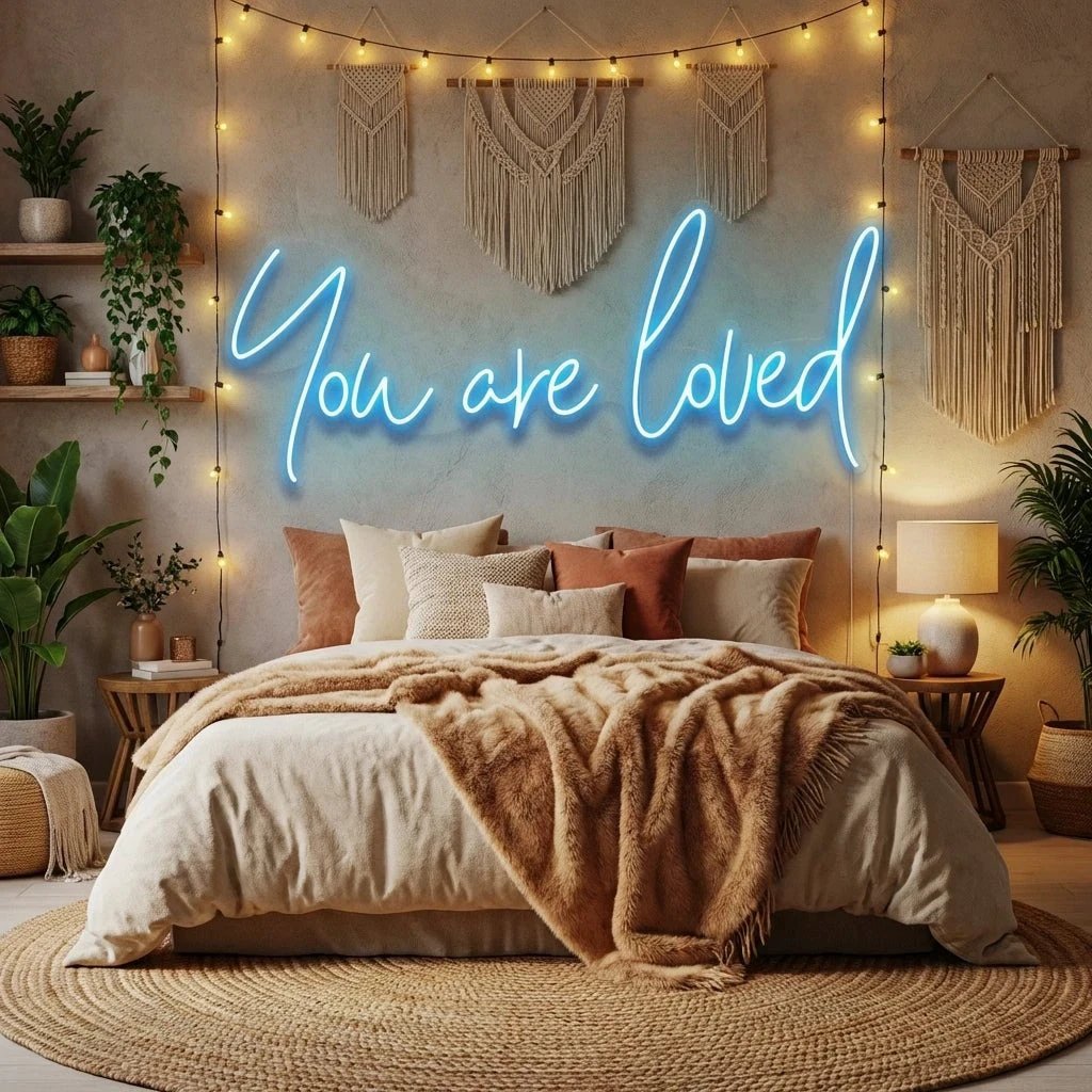 You Are Loved Led Neon Sign Light