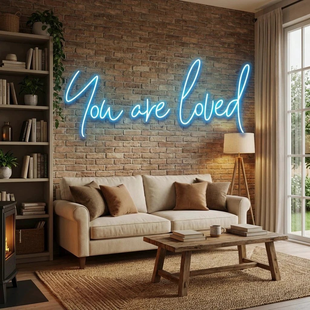 You Are Loved Led Neon Sign Light