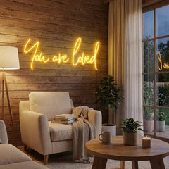 You Are Loved Led Neon Sign Light