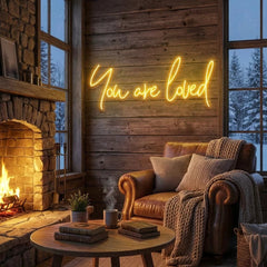 You Are Loved Led Neon Sign Light