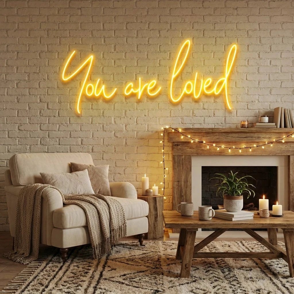 You Are Loved Led Neon Sign Light