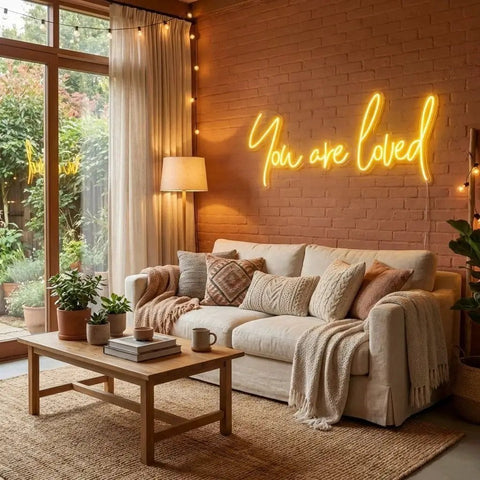 You Are Loved Led Neon Sign Light
