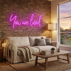 You Are Loved Led Neon Sign Light