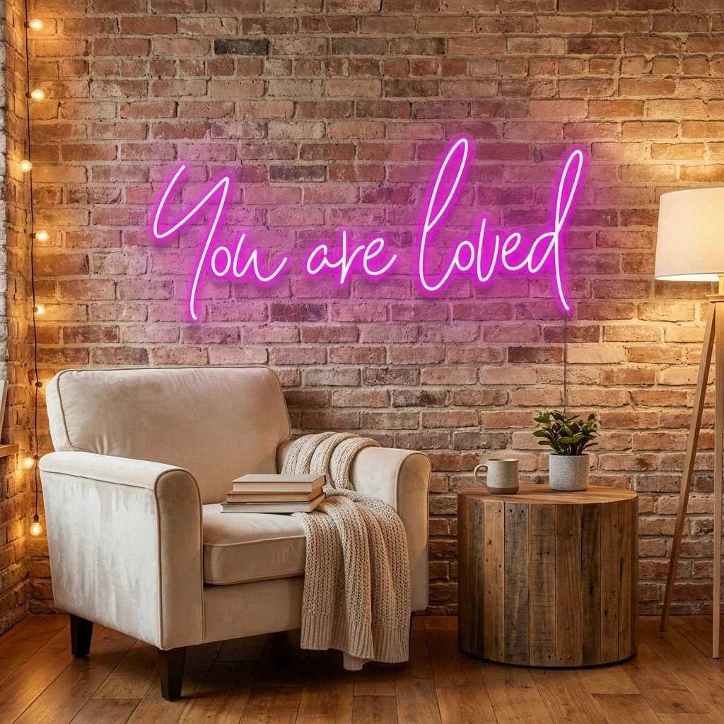 You Are Loved Led Neon Sign Light