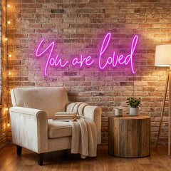 You Are Loved Led Neon Sign Light