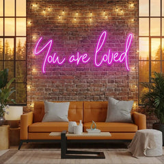 You Are Loved Led Neon Sign Light
