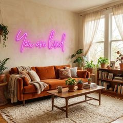 You Are Loved Led Neon Sign Light