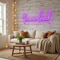 You Are Loved Led Neon Sign Light