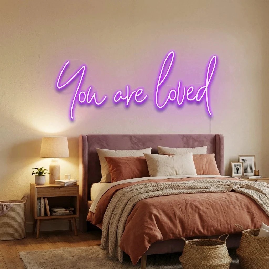 You Are Loved Led Neon Sign Light