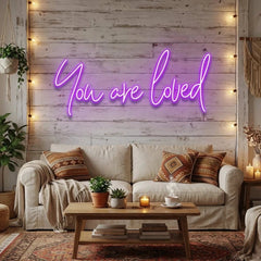 You Are Loved Led Neon Sign Light