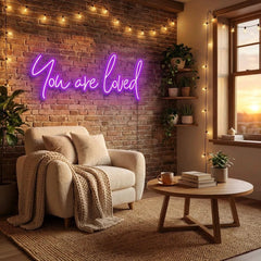 You Are Loved Led Neon Sign Light