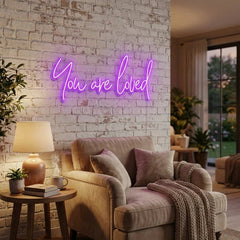 You Are Loved Led Neon Sign Light